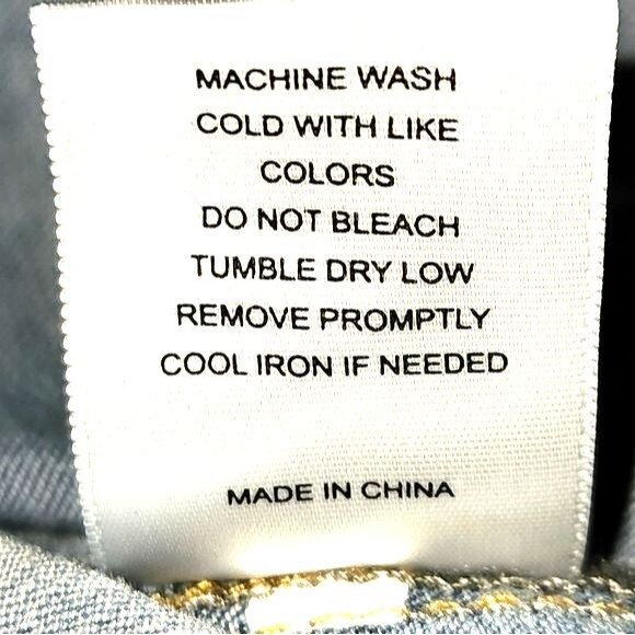 C & V Chelsea & Violet Med Wash Lace Up Denim A-Line Mini Skirt Size M - Picture 9 of 9